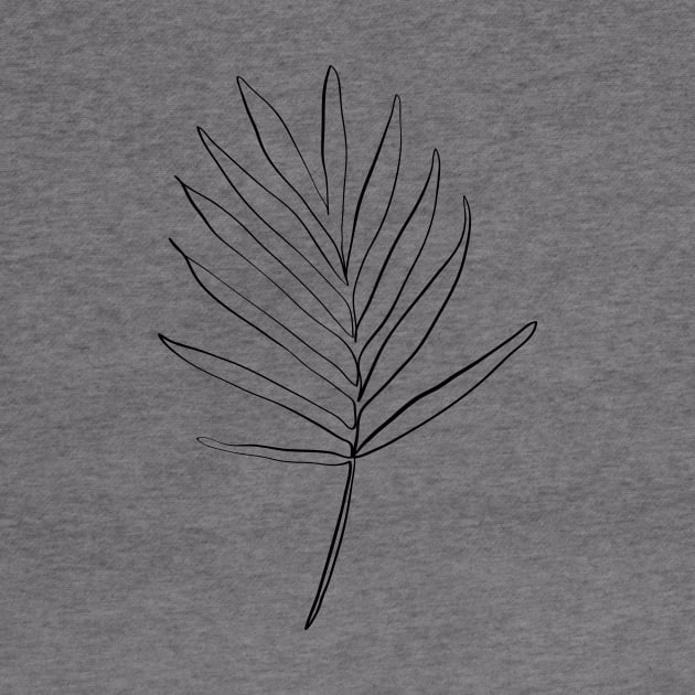 Palm leaf by Printable Muse